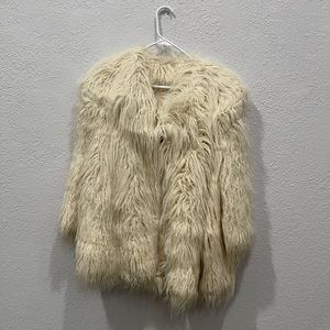H&M Studio AW2014 Faux Fur Coat
